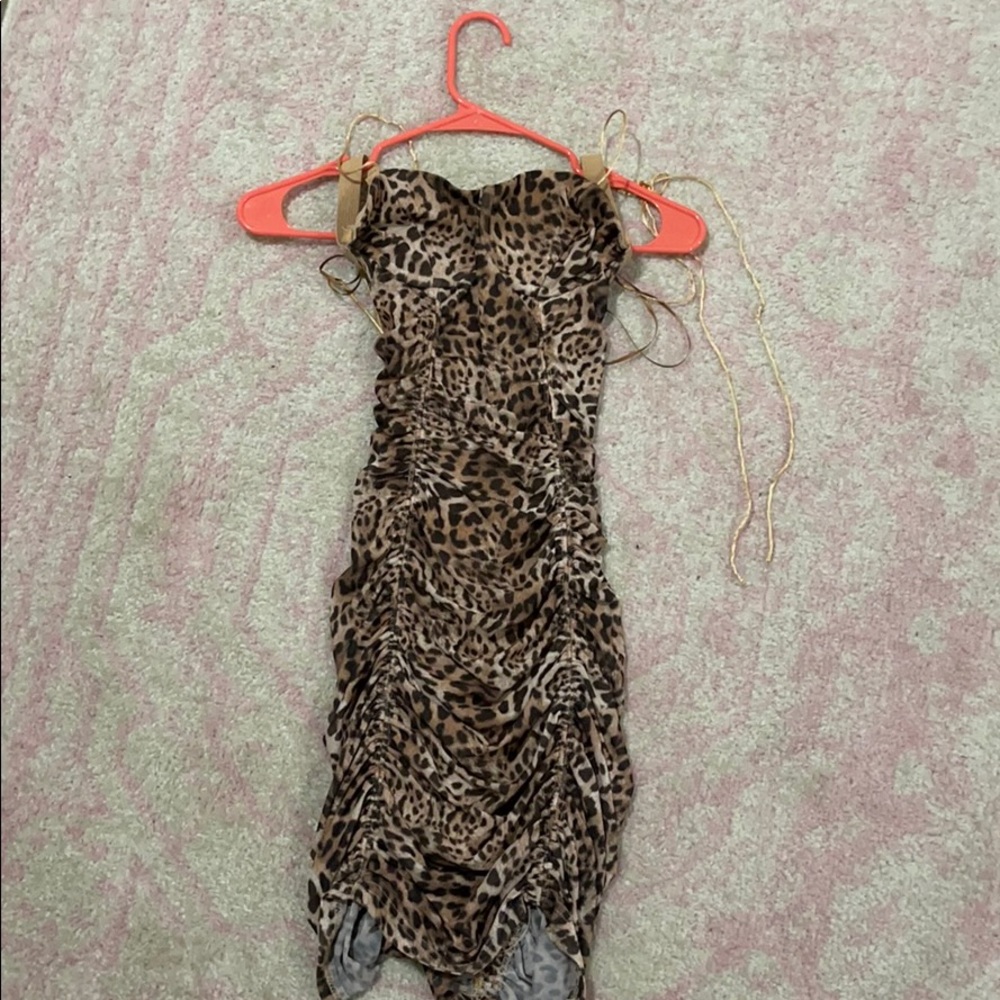 cheetah dress